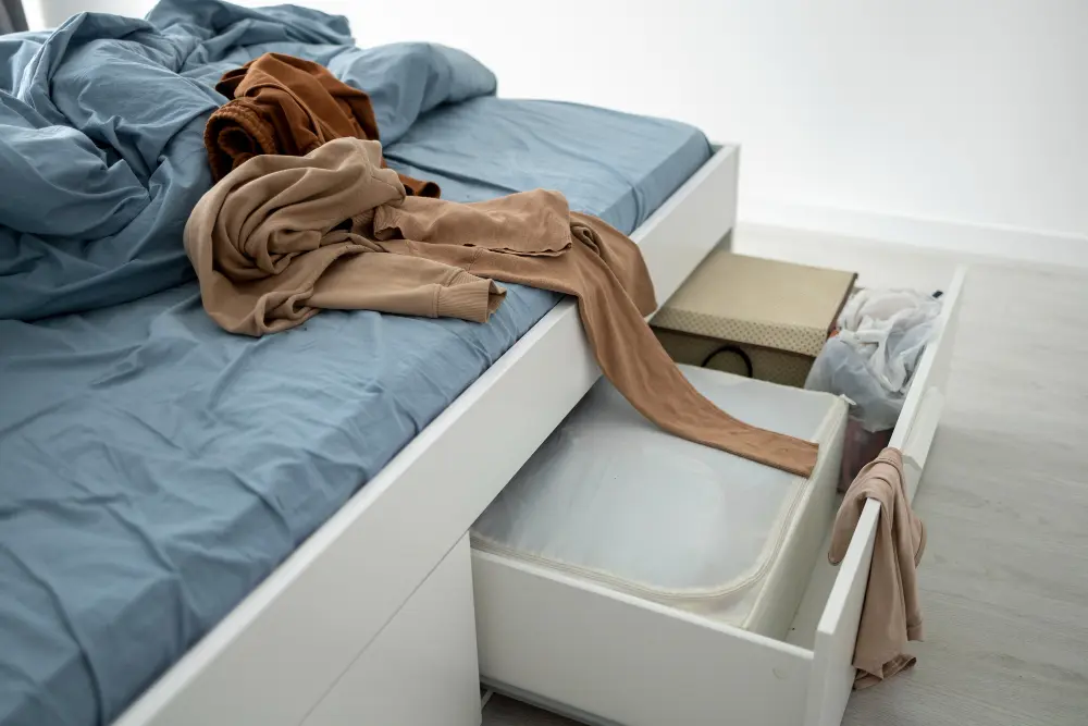 cama cajones almacenamiento